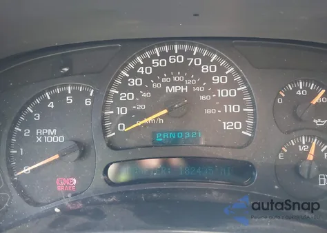 2003 Chevrolet Suburban C1500 z USA, uszkodzony, nr VIN 1GNEC16ZX3J197984